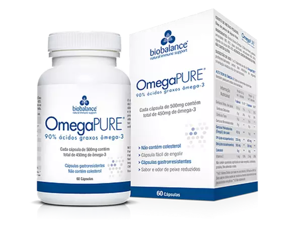 OmegaPURE 500mg 60 Cápsulas Biobalance