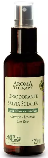 Desodorante Sálvia 120ml Arte dos Aromas