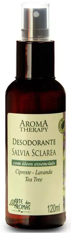 Desodorante Sálvia 120ml Arte dos Aromas