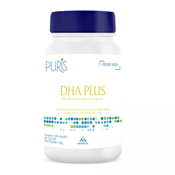 DHA PLUS 120 Cápsulas Puris