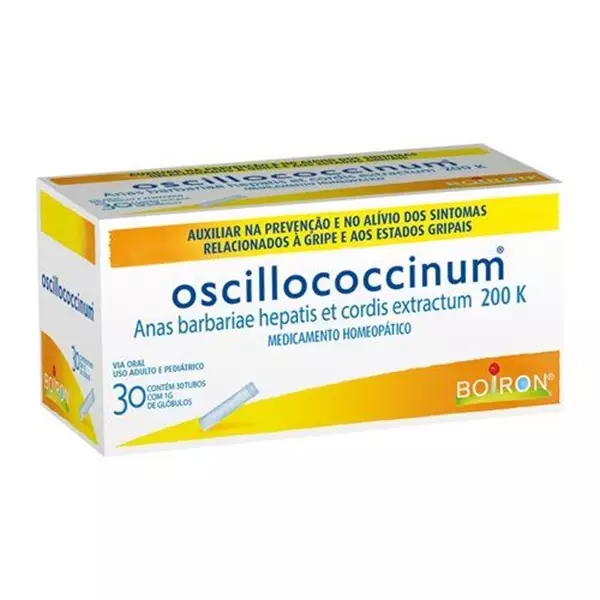 Oscillococcinum 200K Boiron 30 tubetes