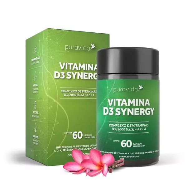 Vitamina D3 Synergy Puravida