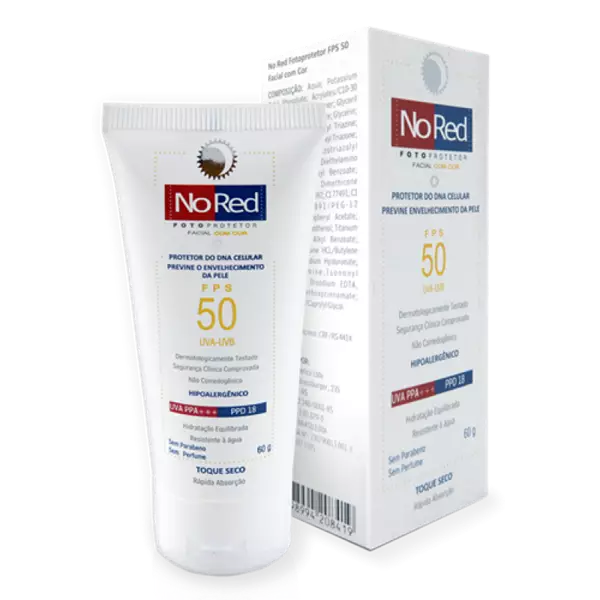 Protetor Solar Facial FPS50 NoRed