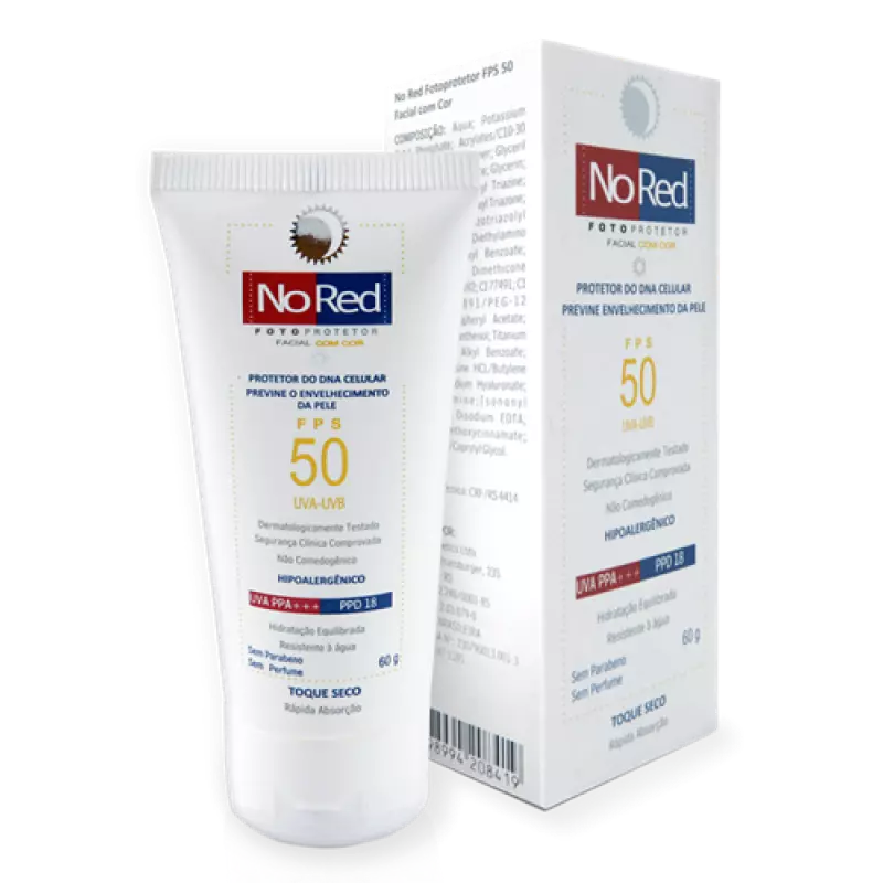 Protetor Solar Facial FPS50 NoRed