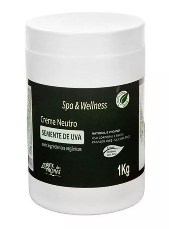 Creme Neutro Semente de Uva 1kg Arte dos Aromas