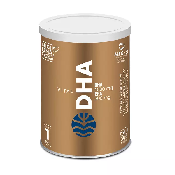 Vital DHA Vital Âtman - 60 Cápsulas