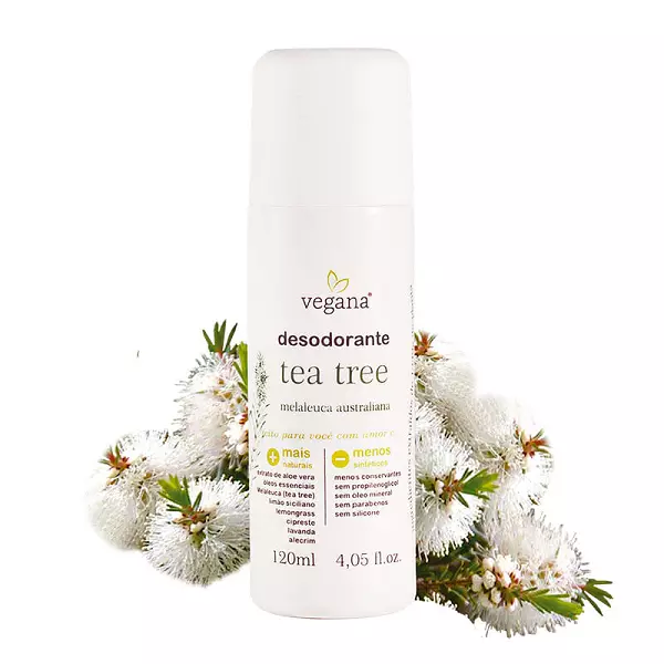 Desodorante Tea Tree 120ml Vegana WNF
