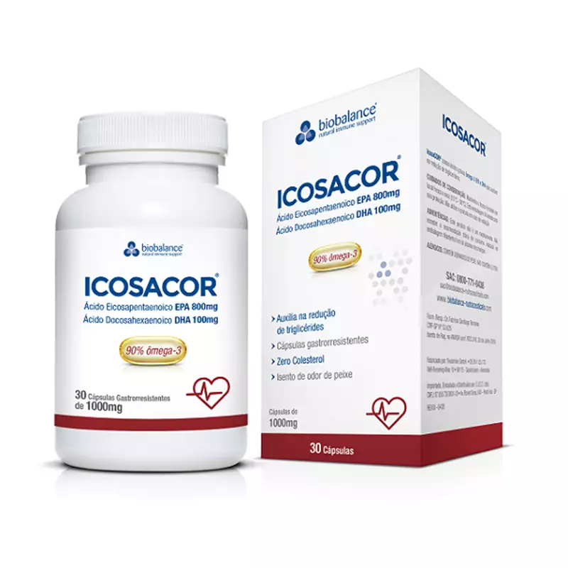 Icosacor 30 Cápsulas Biobalance