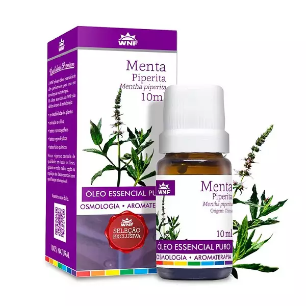 Óleo Essencial de Menta Piperita (Hortelã-pimenta) 10ml WNF Óleo Essencial de Menta Piperita (Hortelã-pimenta) 10ml WNF