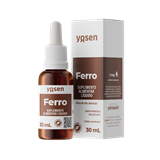 Suplemento de Ferro em Gotas Sabor Framboesa 30ml Yosen