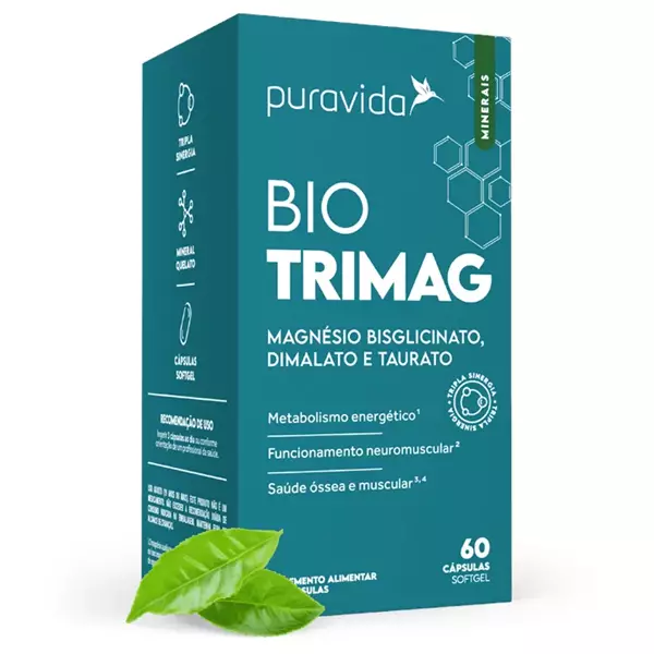 Bio Trimag  Puravida - 60 cápsulas