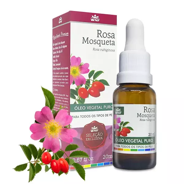 Óleo Vegetal Puro de Rosa Mosqueta 20ml WNF