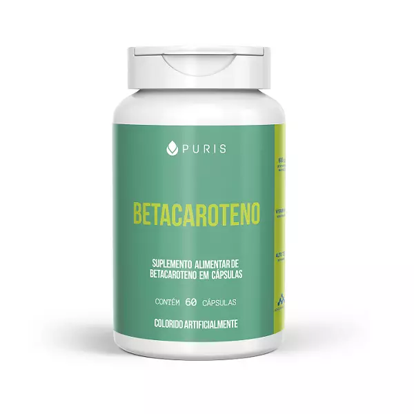 Betacaroteno 400mg 60 cápsulas Puris